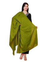 Way2Like Women Silk Embroidered Dupatta Wrap Scarves Traditional Scarf Hijab