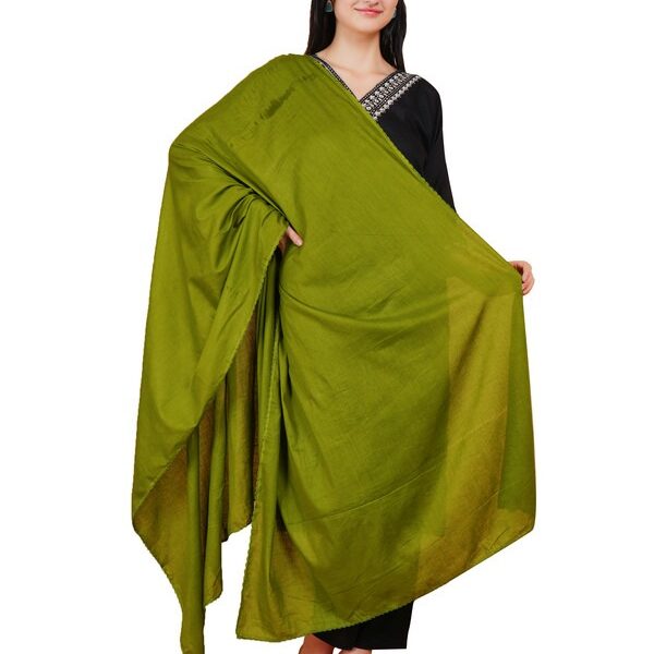 Way2Like Women Silk Embroidered Dupatta Wrap Scarves Traditional Scarf Hijab