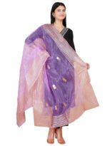 Way2Like Organza Gotta Patti Dupatta Sheer & Elegant Ethnic Wrap Wedding Wear - Image 2