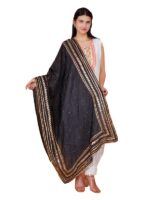 Way2Like Designer Dupatta Gotta Patti Art Silk Chunni Ethnic Style Hijab Scarf
