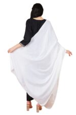 Way2Like Women Silk Embroidered Dupatta Wrap Scarves Traditional Scarf Hijab - Image 7