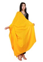 Way2Like Women Silk Embroidered Dupatta Wrap Scarves Traditional Scarf Hijab - Image 6